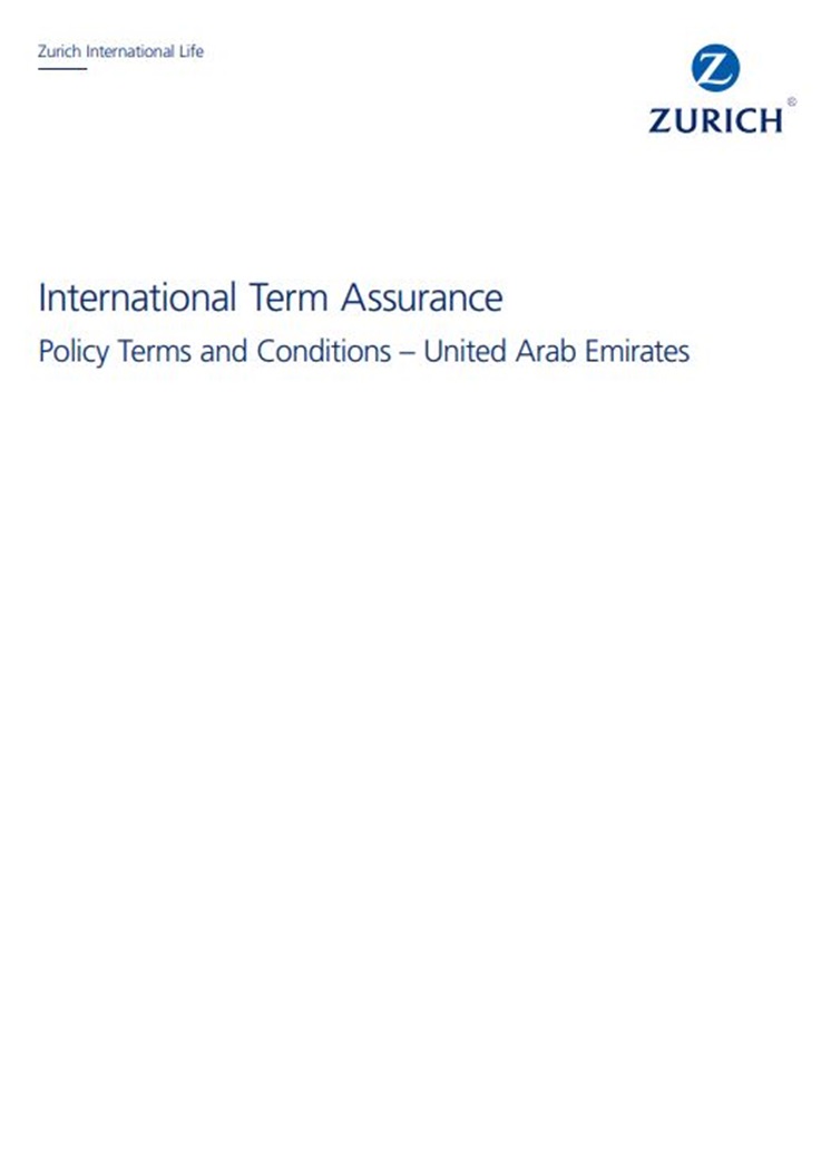 ITA policy terms  and conditions document UAE