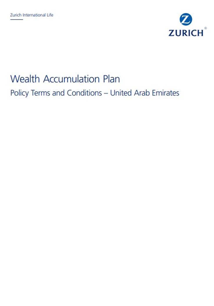 WAP policy terms and conditions document UAE